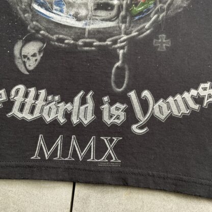 2010 Motörhead The Wörld Is Yours T-Shirt - Image 2