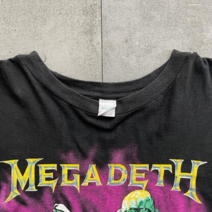 1990s Megadeth Rust In Peace Dave Mustaine T-Shirt - Image 2