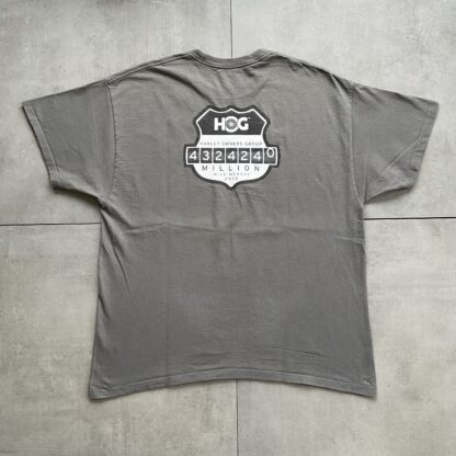 2010 Harley Davidson HOG Million Mile Monday T-Shirt - Image 3