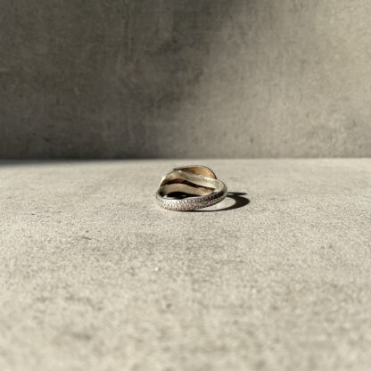 Vintage Sterling Snake Ring - Image 6