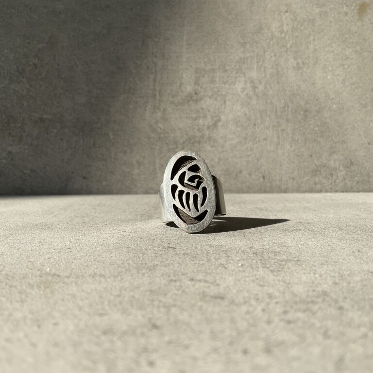 Vintage Bear Paw Silver Ring