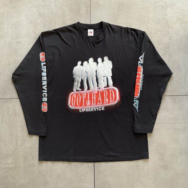 2005 Gotthard Lipservice Europe Tour Longsleeve Shirt