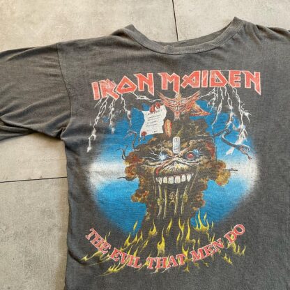 1988 The Evil That Men Do Iron Maiden T-Shirt - Image 2