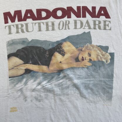 1991 Madonna Truth Or Dare Promo T-Shirt - Image 2