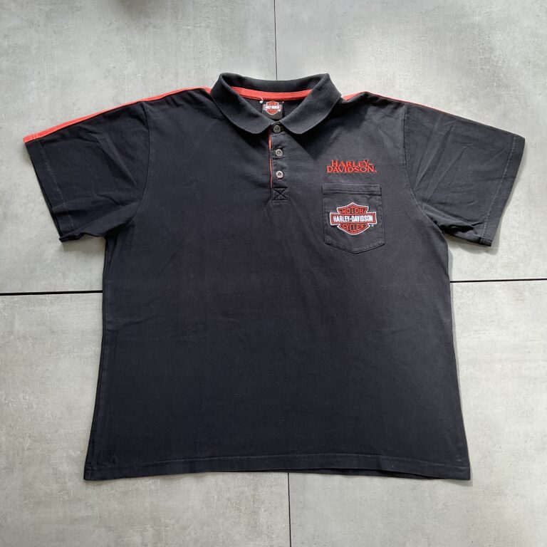 2000s Harley Davidson Jacksonville Polo Shirt