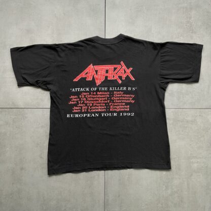 1992 Anthrax Attack Of The Killer B’s European Tour - Image 3