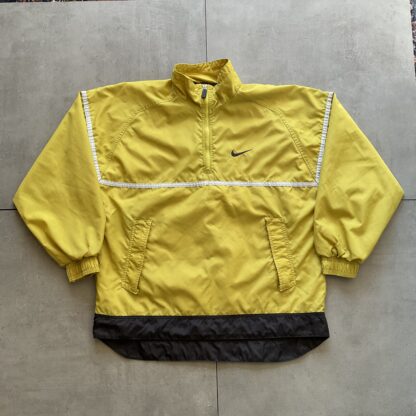 1990s Nike Embroidered Quarter Zip Jacket - Image 3