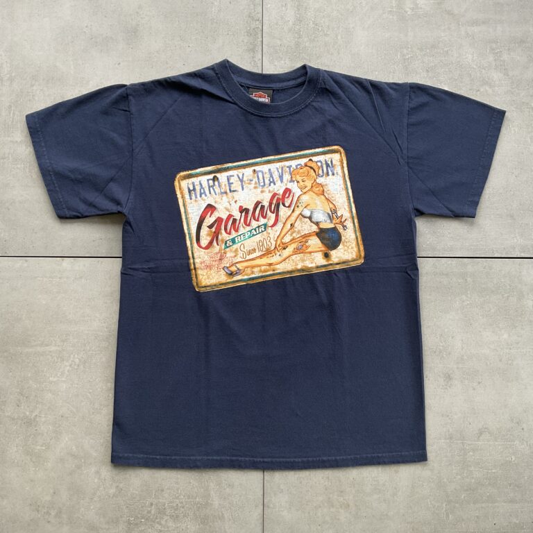 2000s Harley Davidson Garage Italia T-Shirt