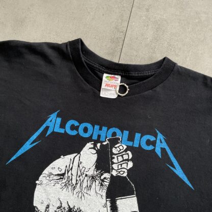 2000s Metallica Alcohalica T-Shirt - Image 2