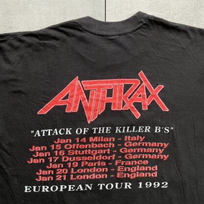 1992 Anthrax Attack Of The Killer B’s European Tour - Image 4