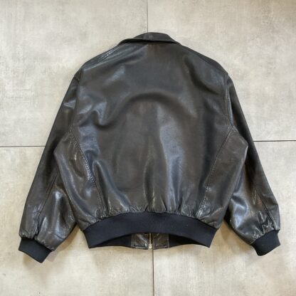 1990s Chevignon Leather Jacket - Image 5
