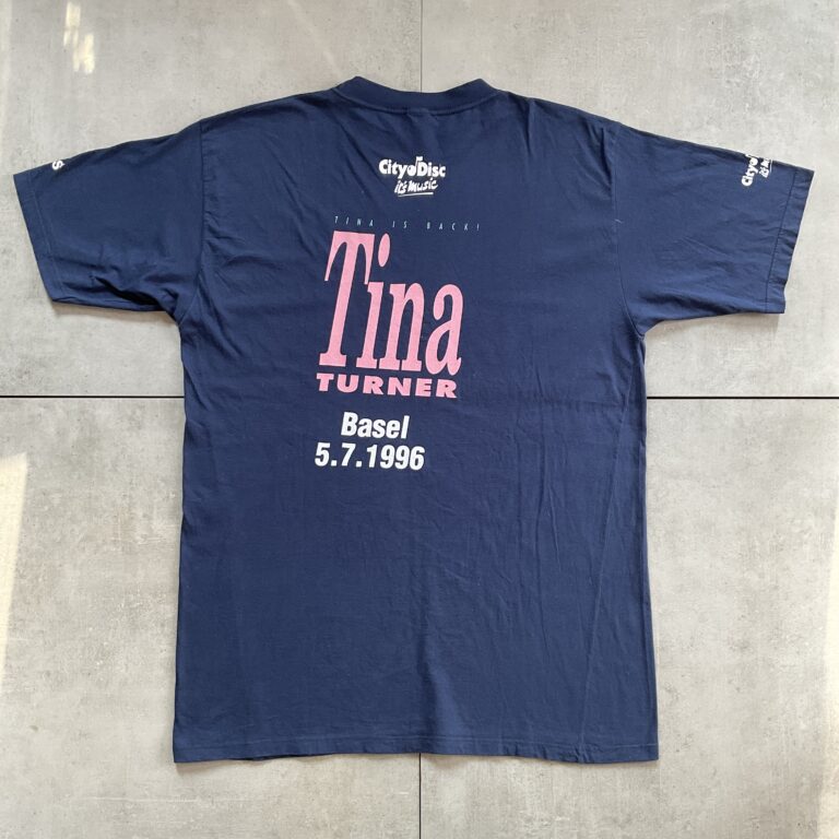 1996 Tina Turner Crew Basel T-Shirt