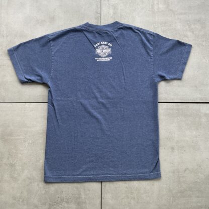 2000s Harley Davidson Hessigkofen Switzerland T-Shirt - Image 4