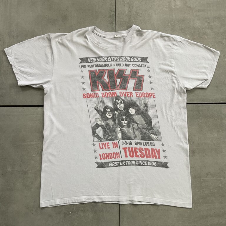 2000s Kiss Sonic Boom Over Europe T-Shirt