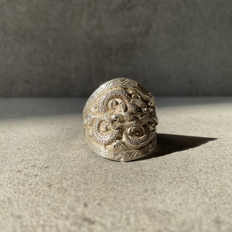 Vintage Dragon Motive Ring