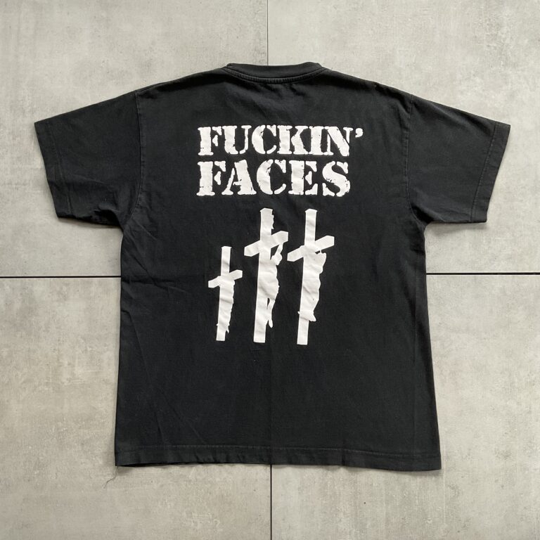 1997 Fuckin‘ Faces Licht Und Schatten T-Shirt