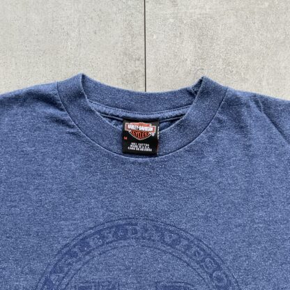 2000s Harley Davidson Hessigkofen Switzerland T-Shirt - Image 2