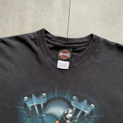 2000s Harley Davidson Kids Knucklehead T-Shirt - Image 4