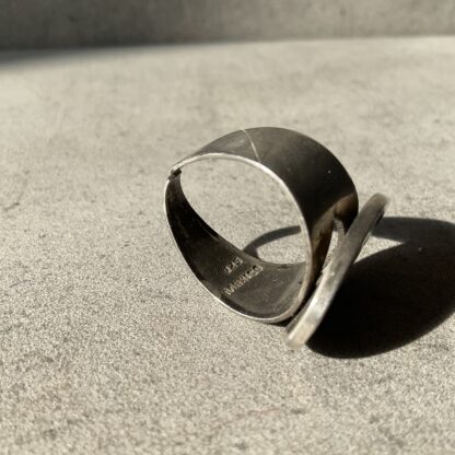 Vintage Bear Paw Silver Ring - Image 5