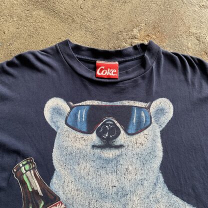 1994 Coke Ice Bear T-Shirt - Image 3