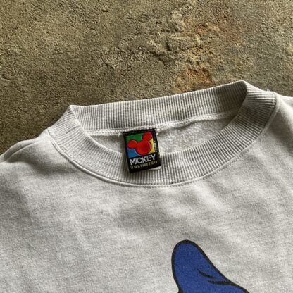1990s Donald Duck Embroidered Sweatshirt - Image 3