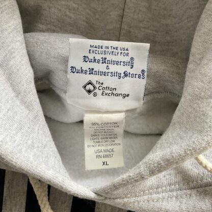 2000s Duke University Heavyweight Hoodie - Image 3
