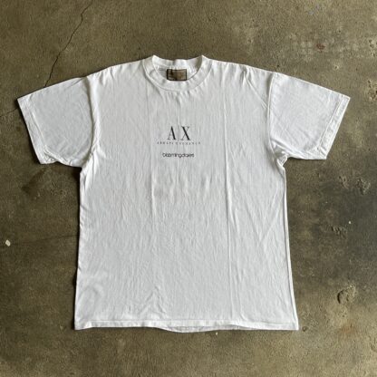 1990s Armani Exchange Nut And Bolt T-Shirt - Image 3