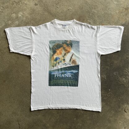 1997 Titanic Movie Promotional Poster T-Shirt