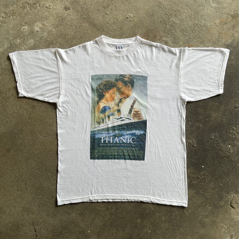 1997 Titanic Movie Promotional Poster T-Shirt