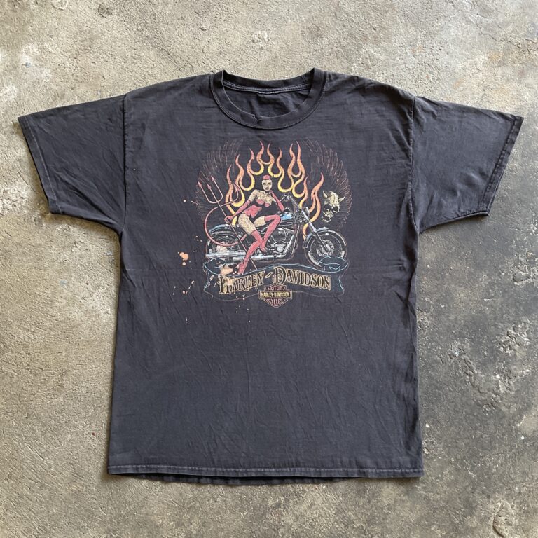 2000s Harley Davidson Devilish Woman T-Shirt