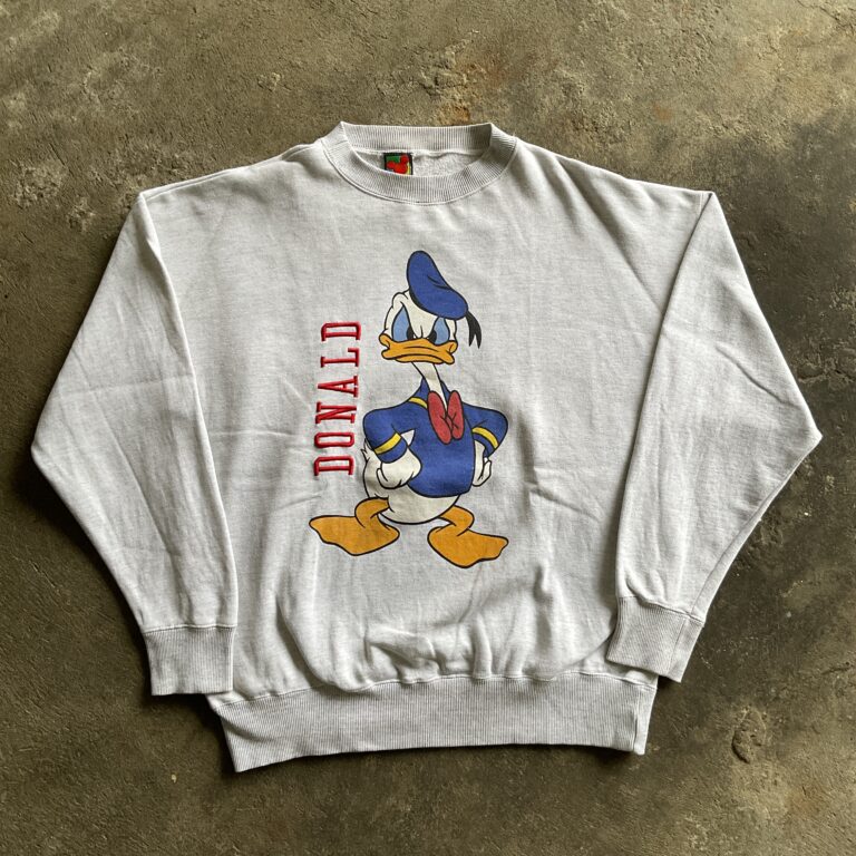 1990s Donald Duck Embroidered Sweatshirt