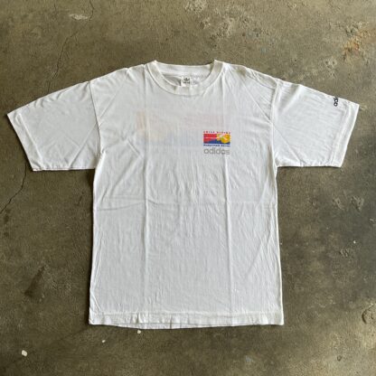 1990s Swiss Alpine Marathon Adidas T-Shirt - Image 3