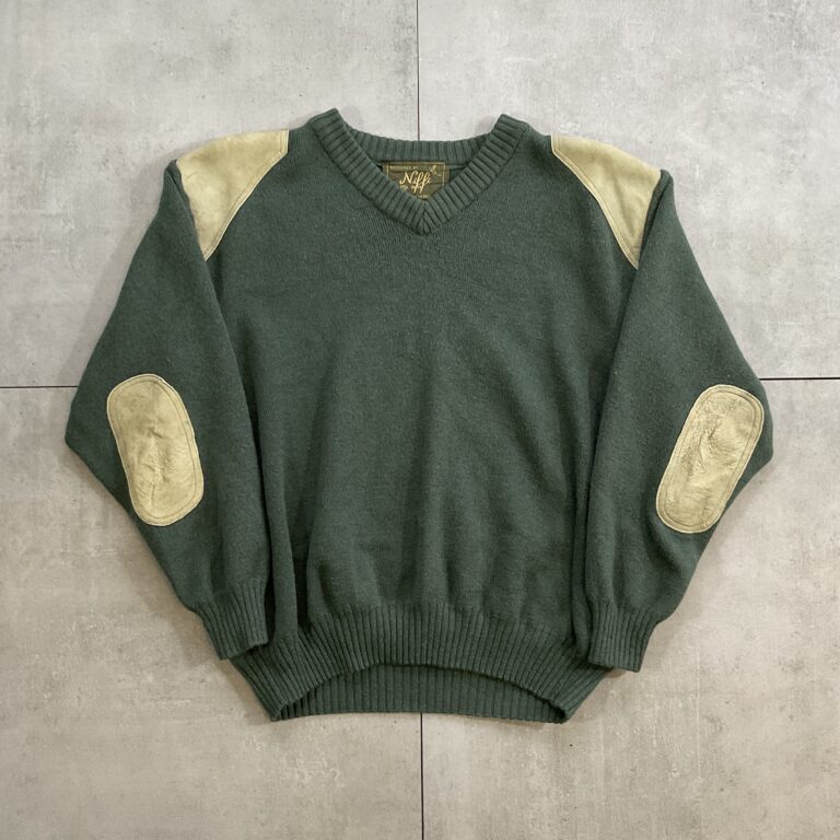 1990s Niffi Hunting Wool Sweater