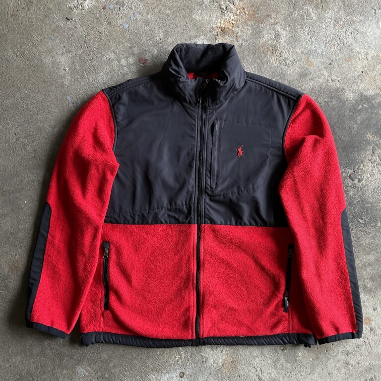 1990s Ralph Lauren Panelled Fleece