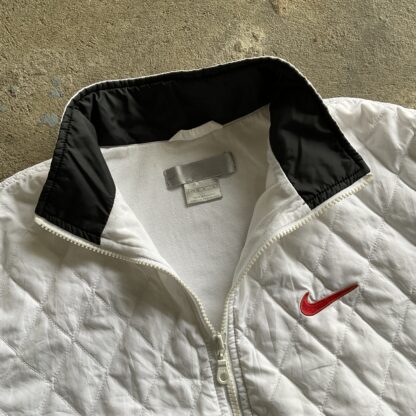 2000s Nike Quilted Light Puffer Jacket - Image 2