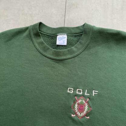 1990s Golf G Embroidered Sweater - Image 2