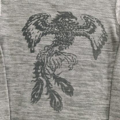 2000s Oakley Painted Butterfly Tattoo Knitted Sweater - Image 5