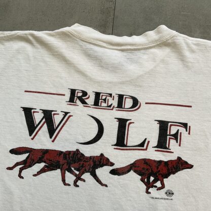 1994 Red Wolf Follow Your Instinct T-Shirt - Image 4