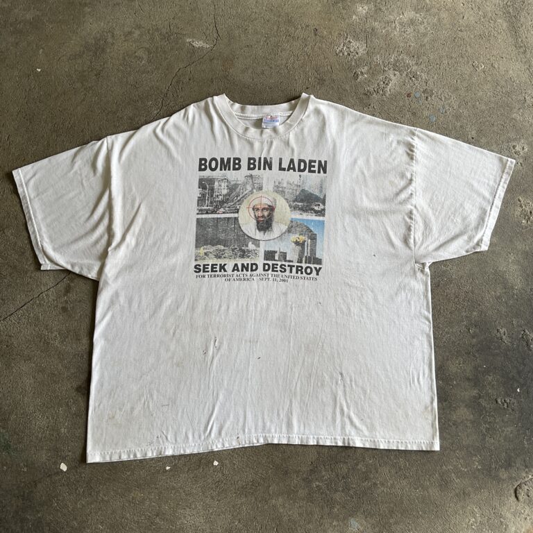 2000s Bin Laden Seek And Destroy T-Shirt