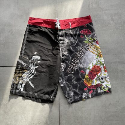 2000s Christian Audigier Swim Trunks