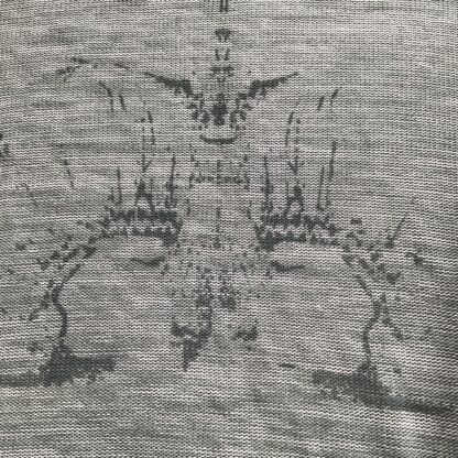 2000s Oakley Painted Butterfly Tattoo Knitted Sweater - Image 2