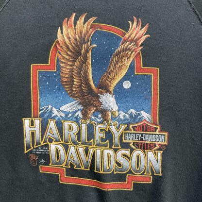 1987 Harley Davidson 3D Emblem Sweater - Image 2