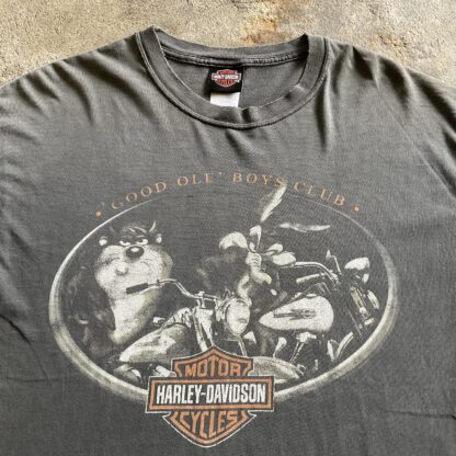 2000s Harley Davidson Looney Tunes T-Shirt - Image 2