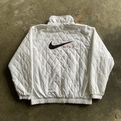 2000s Nike Quilted Light Puffer Jacket - Image 3