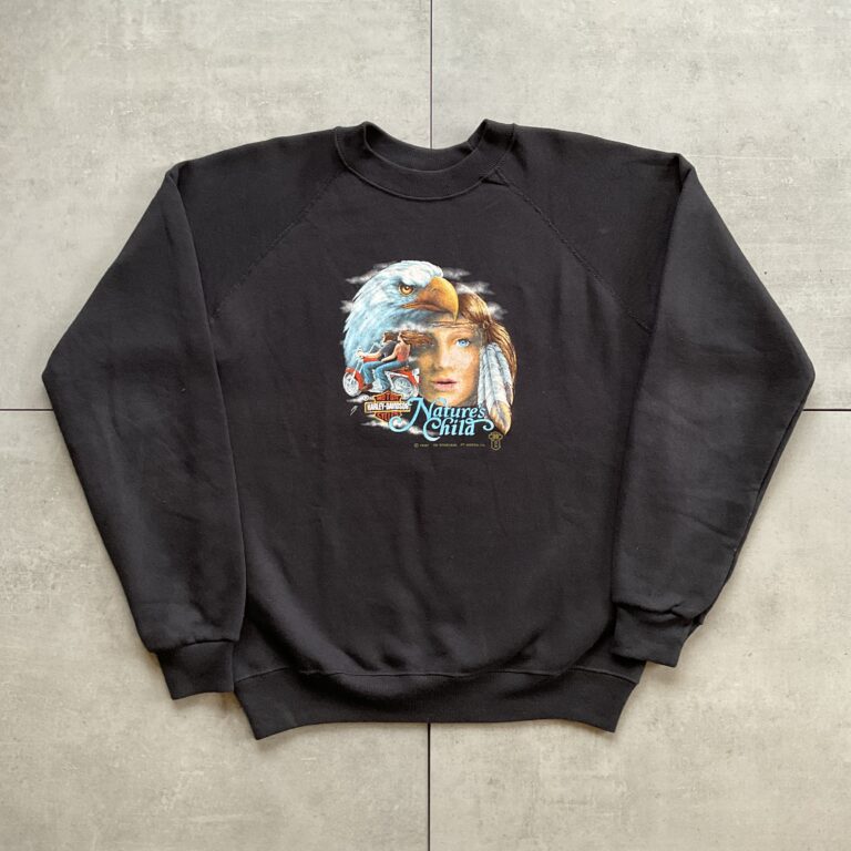 1987 Harley Davidson Nature’s Child 3D Emblem Sweater