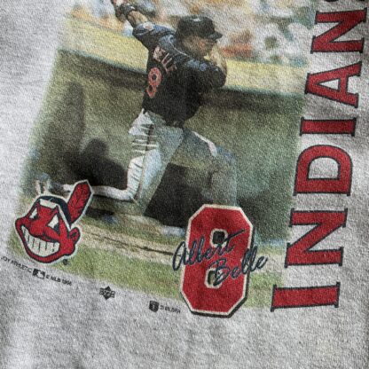 1996 Indians Albert Belle Baseball Sweatshirt - Image 2