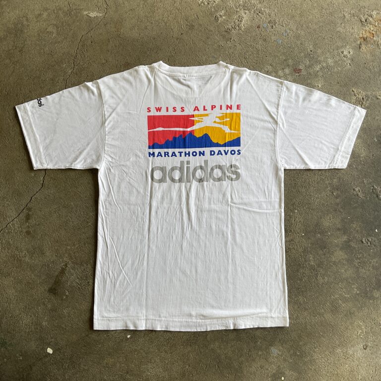 1990s Swiss Alpine Marathon Adidas T-Shirt