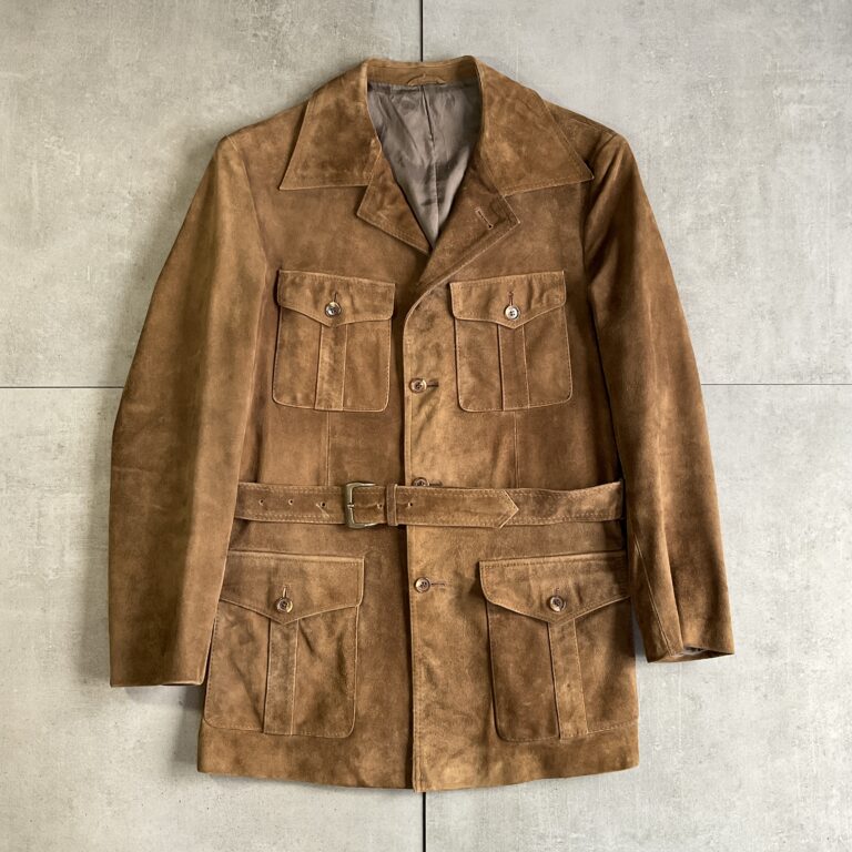 1980s Suede Leather Jacket