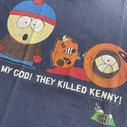 1997 South Park Oh My God! They Killed Kenny T-Shirt - Image 2