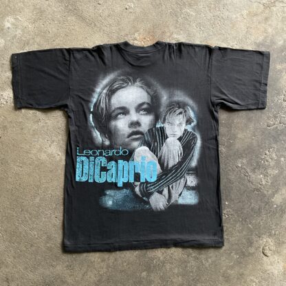 1990s Leonardo Di Caprio Rap T-Shirt - Image 5